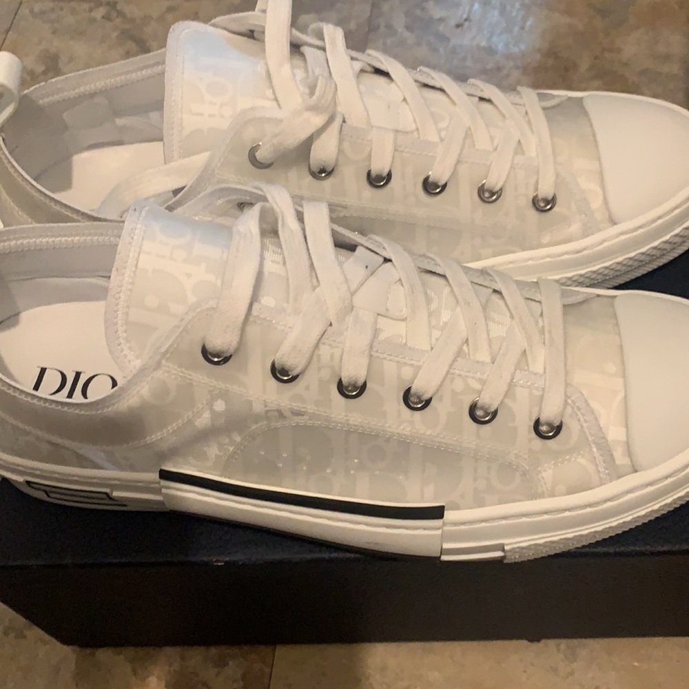 White Dior Oblique Canvas - Picture 4 of 9